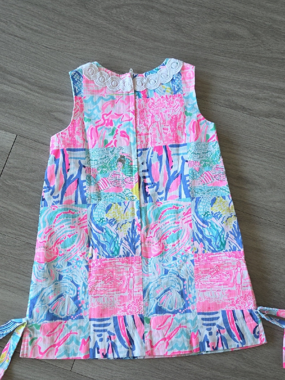 Little Lilly Pulitzer Girls Classic Shift Dress. Size 4 In Girls. LIKE NEW! - Picture 6 of 10